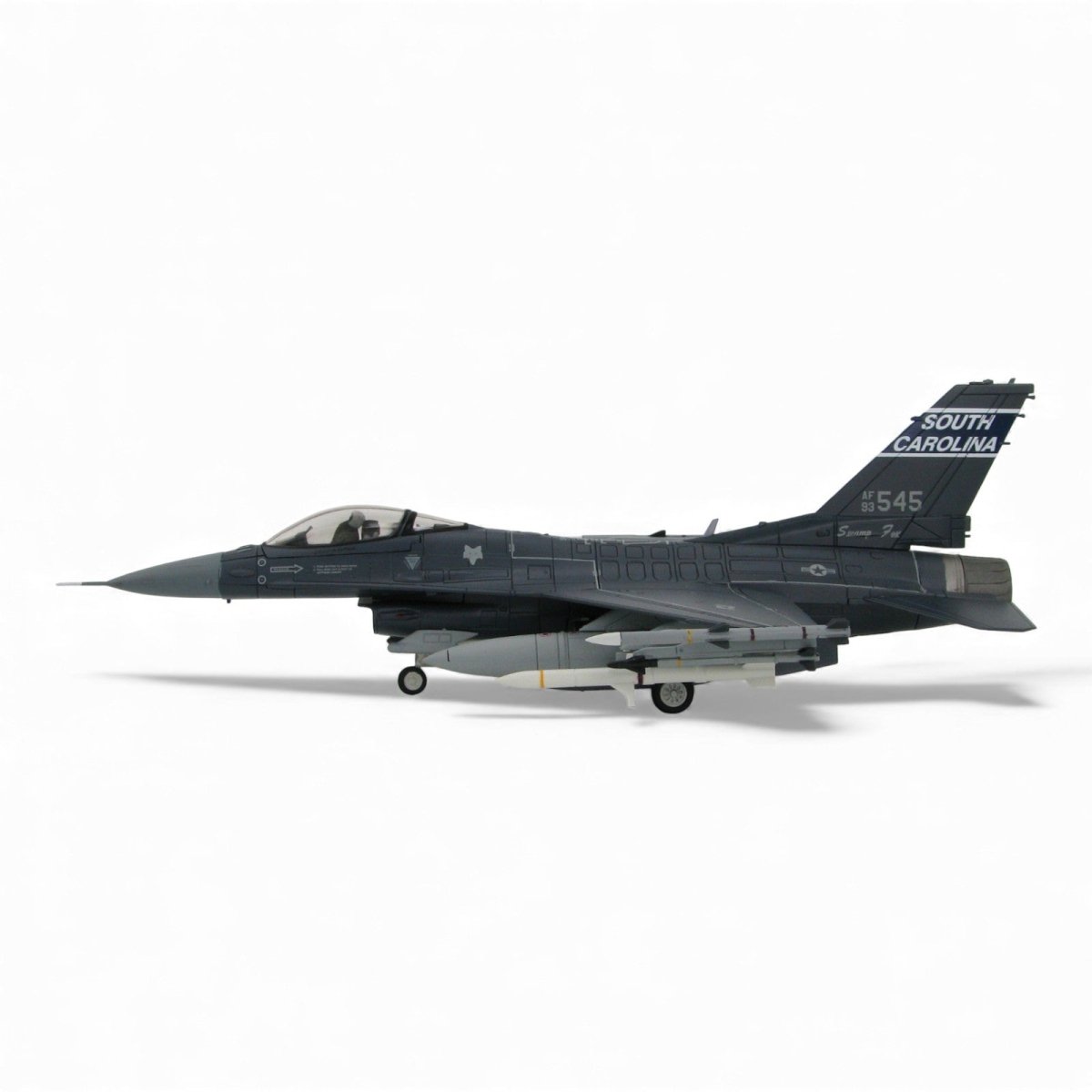 Hobby Master HA3843 1:72 F - 16C Block 52 93 - 0545, 157 FS South Carolina ANG, 2015 - Hobby Master