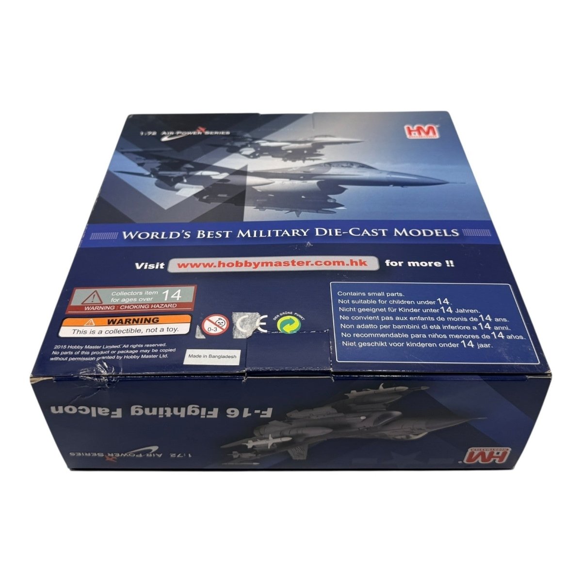 Hobby Master HA3854 1:72 F - 16C Blk 25 Splinter, 85 - 0418 WA, 64th Aggressor 2016 - Hobby Master