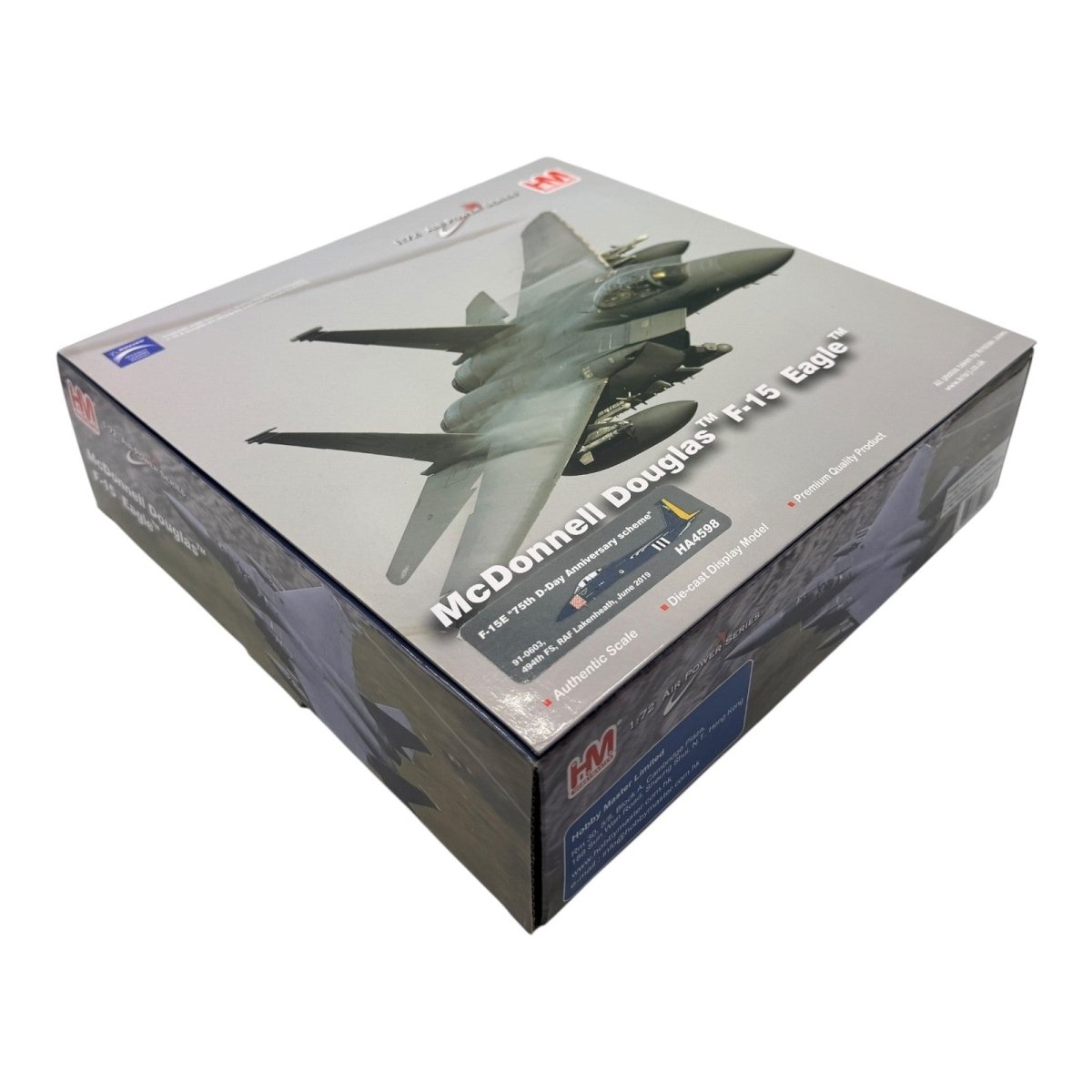 Hobby Master HA4598 1:72 F - 15E Eagle 494th FS RAF Lakenheath 2019 D - Day Scheme - Hobby Master