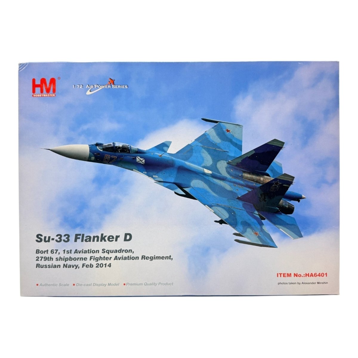 Hobby Master HA6401 1:72 Su - 33 Flanker D Bort 67, 1st Squadron, Russian Navy - Hobby Master