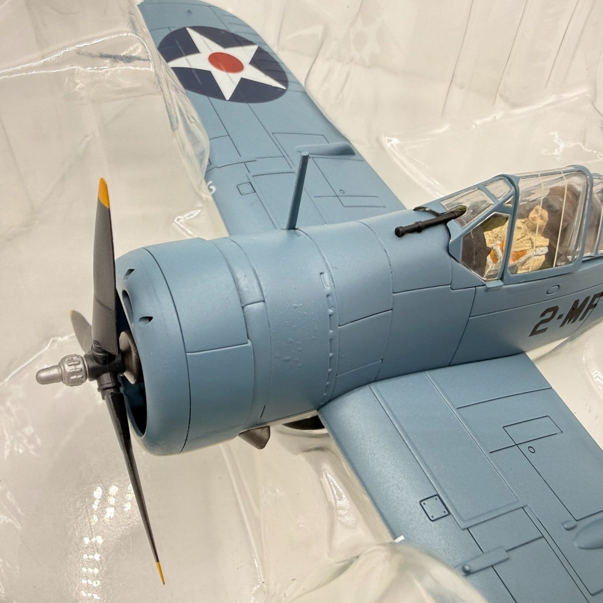 Hobby Master HA7010 1:48 Brewster F2A Buffalo USMC Fighting Falcons, MCAS Ewa - Hobby Master