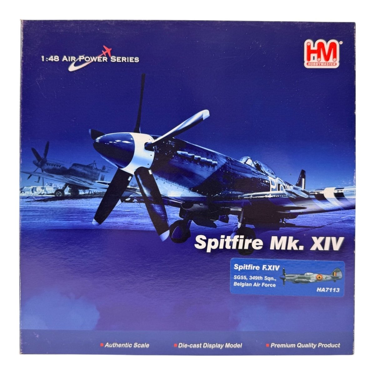 Hobby Master HA7113 1:48 Spitfire F.XIV SG55, 349th Sqn, Belgian AF - Hobby Master