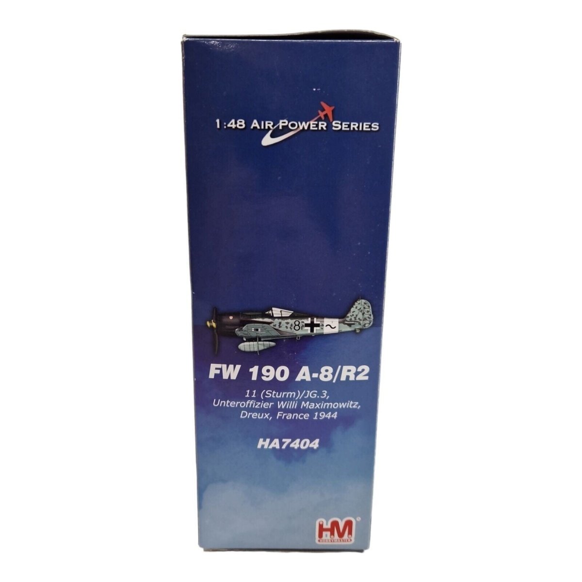 Hobby Master 1:48 FW - 190 A - 8/R2 JG.3 Willi Maximowitz France 1944 Limited Edition HA7404 - Hobby Master