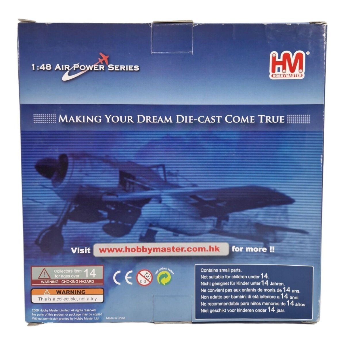 Hobby Master 1:48 FW - 190 A - 8/R2 JG.3 Willi Maximowitz France 1944 Limited Edition HA7404 - Hobby Master
