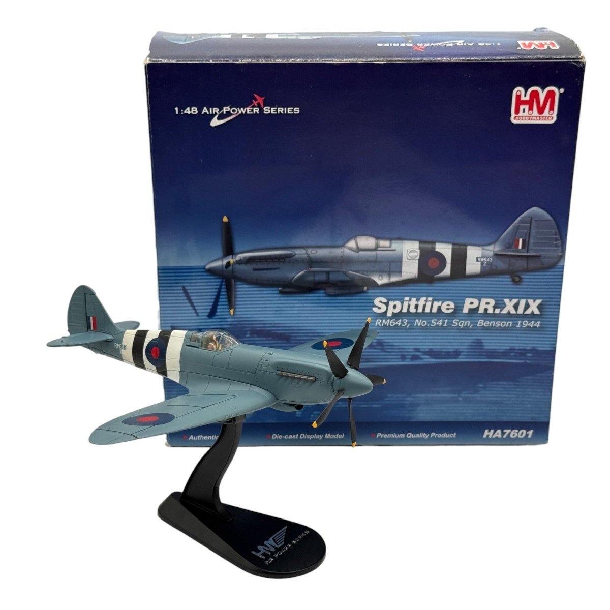 Hobby Master HA7810 1:48 Spitfire Mk.Ia X4179/QV-H, Flt Sgt G Unwin