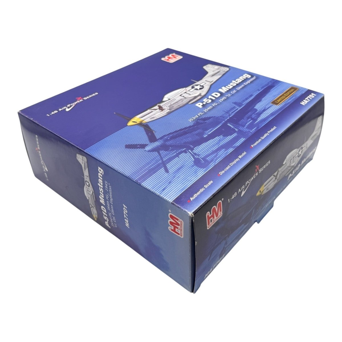 Hobby Master HA7701 1:48 P - 51D Mustang 'Lt Col Glen Eagleston' Limited Edition - Hobby Master