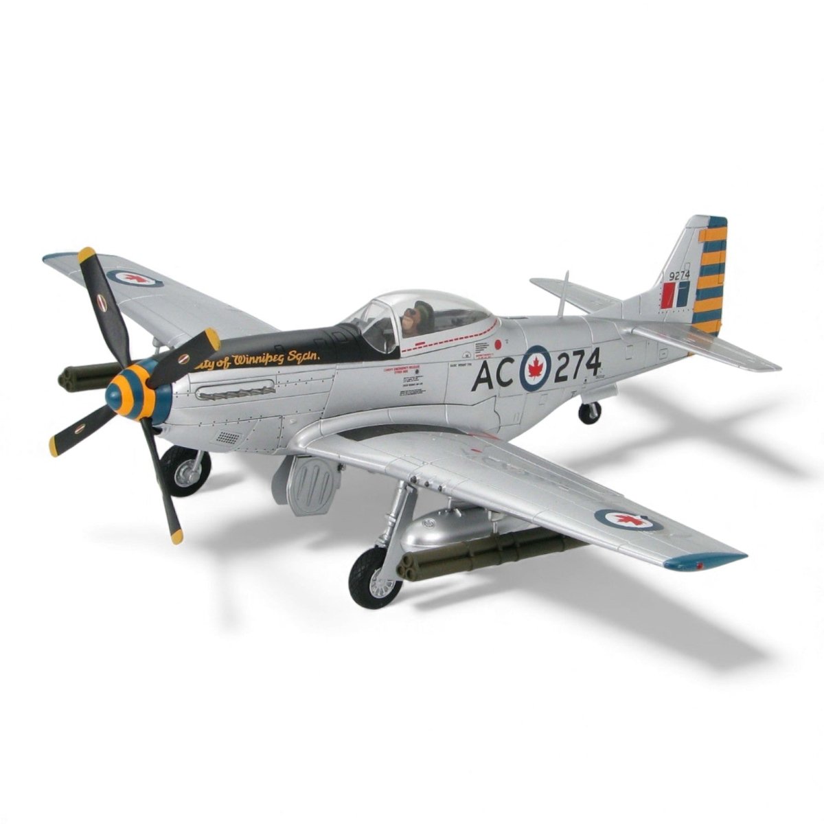 Hobby Master HA7707 1:48 P - 51D Mustang, 402 City of Winnipeg Sqn, RCAF - Hobby Master