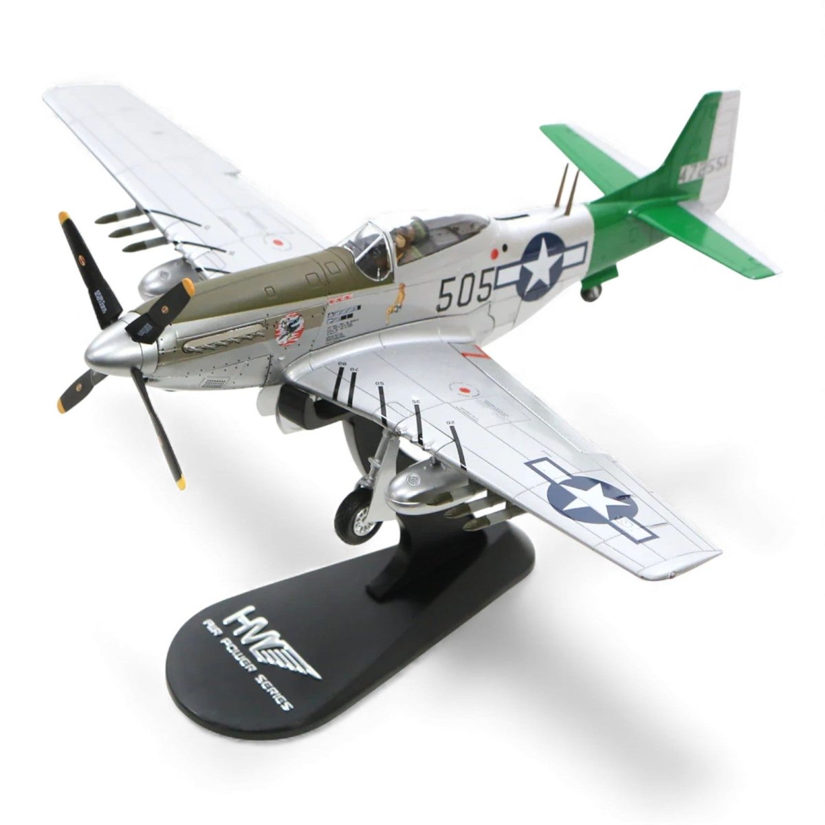 Hobby Master HA7743B 1:48 P - 51D Mustang Capt Abner Aust, USAAF, Iwo Jima 1945 - Hobby Master