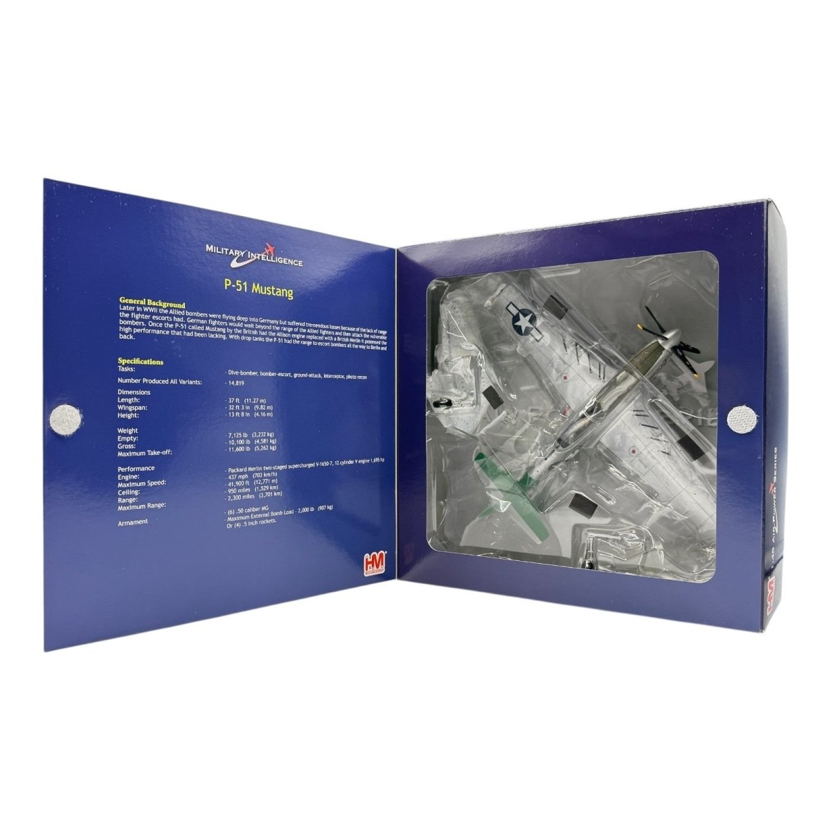 Hobby Master HA7743B 1:48 P - 51D Mustang Capt Abner Aust, USAAF, Iwo Jima 1945 - Hobby Master