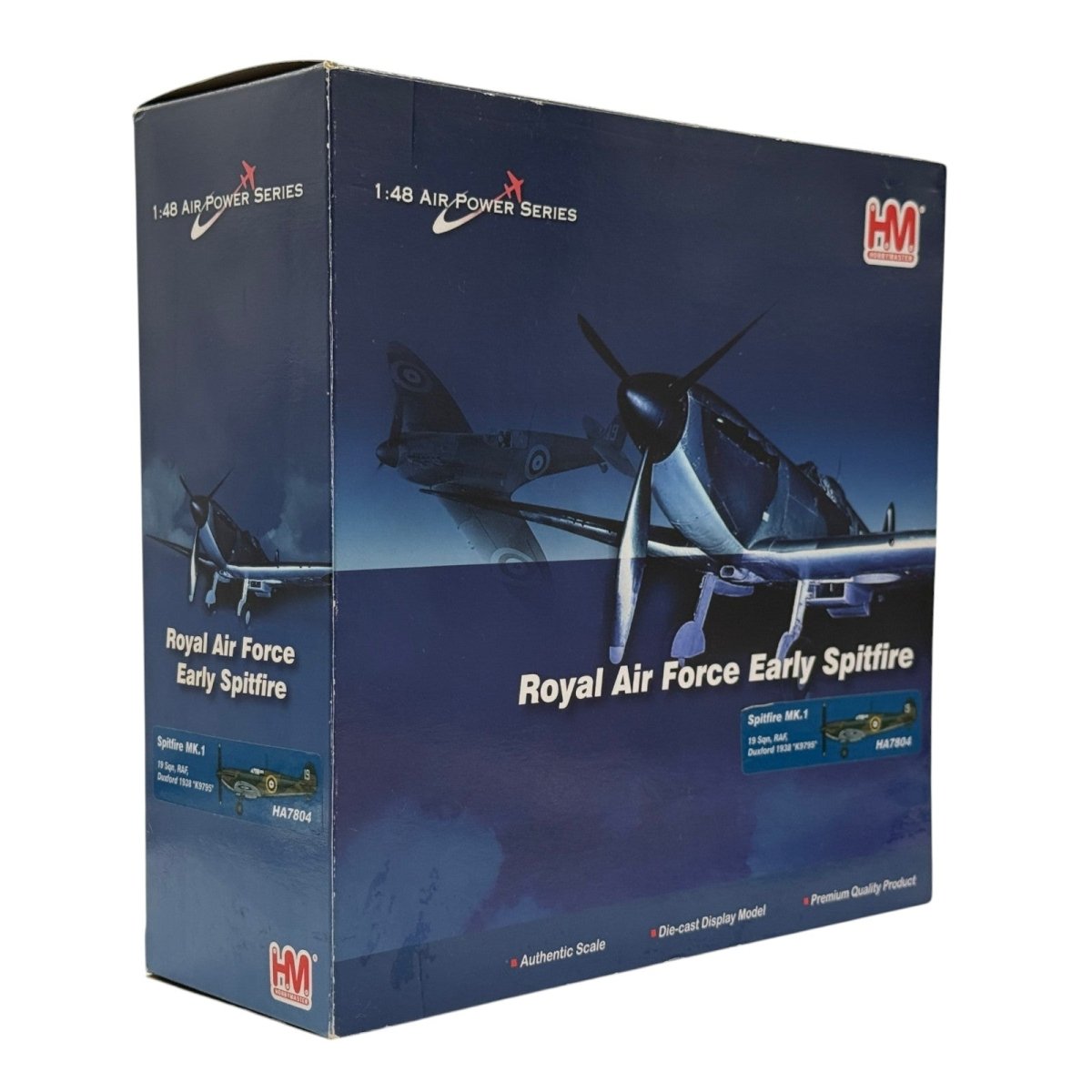 Hobby Master HA7804 1:48 Spitfire "K9795" RAF 19 Sqn, Duxford 1938 - Hobby Master