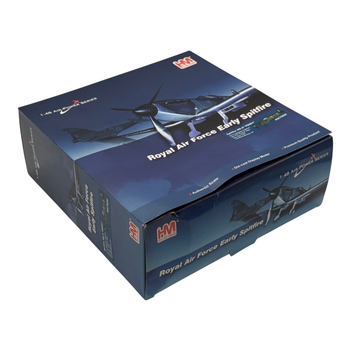 Hobby Master HA7806 1:48 Supermarine Spitfire Mk II RAF No.312 Czech Sqn DU-R Garfield Weston IV Adolf Vybiral 1941 - Hobby Master