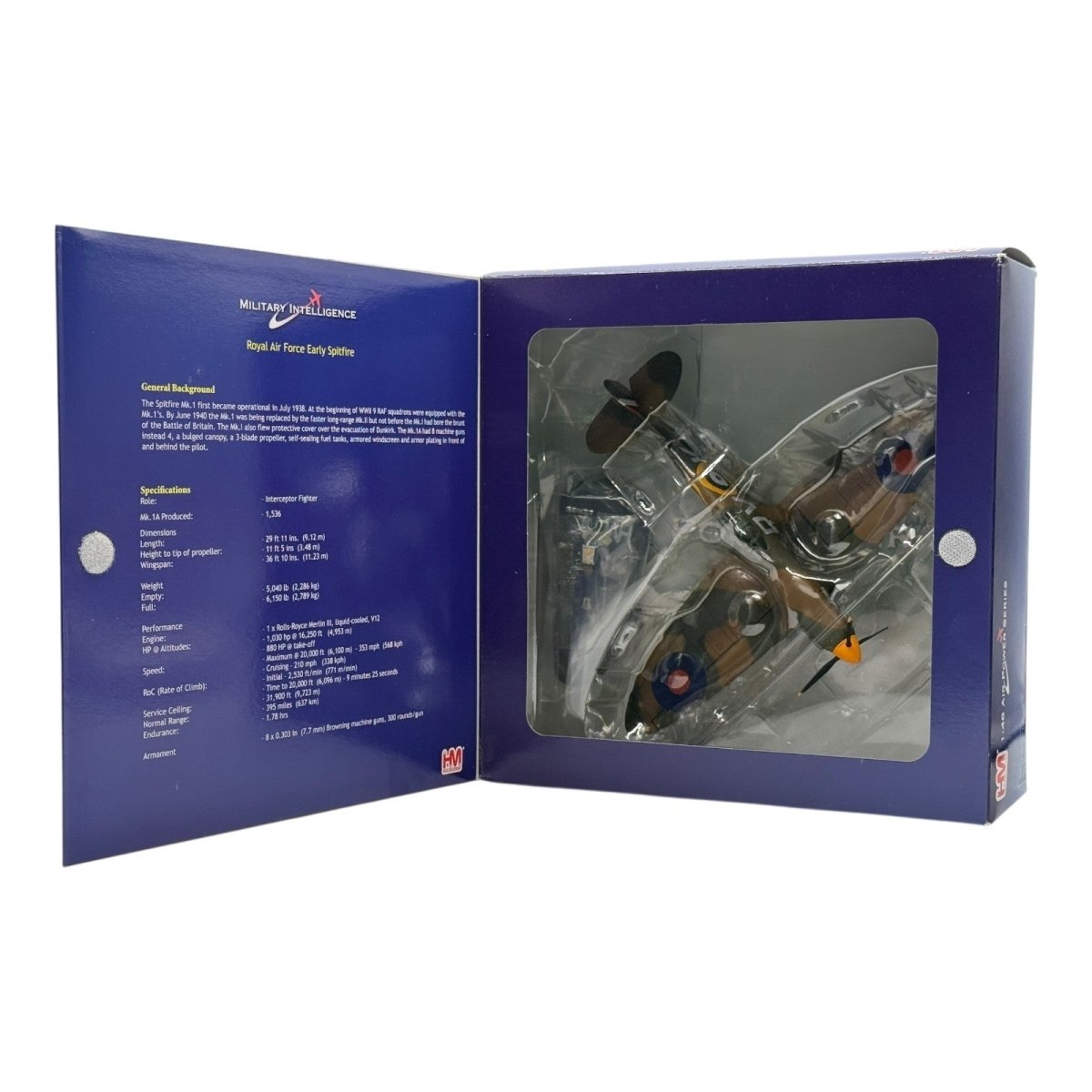 Hobby Master HA7811 1:48 Spitfire Mk I P9386/QV - K Brian Lane No.19 Sqn 1940 - Hobby Master