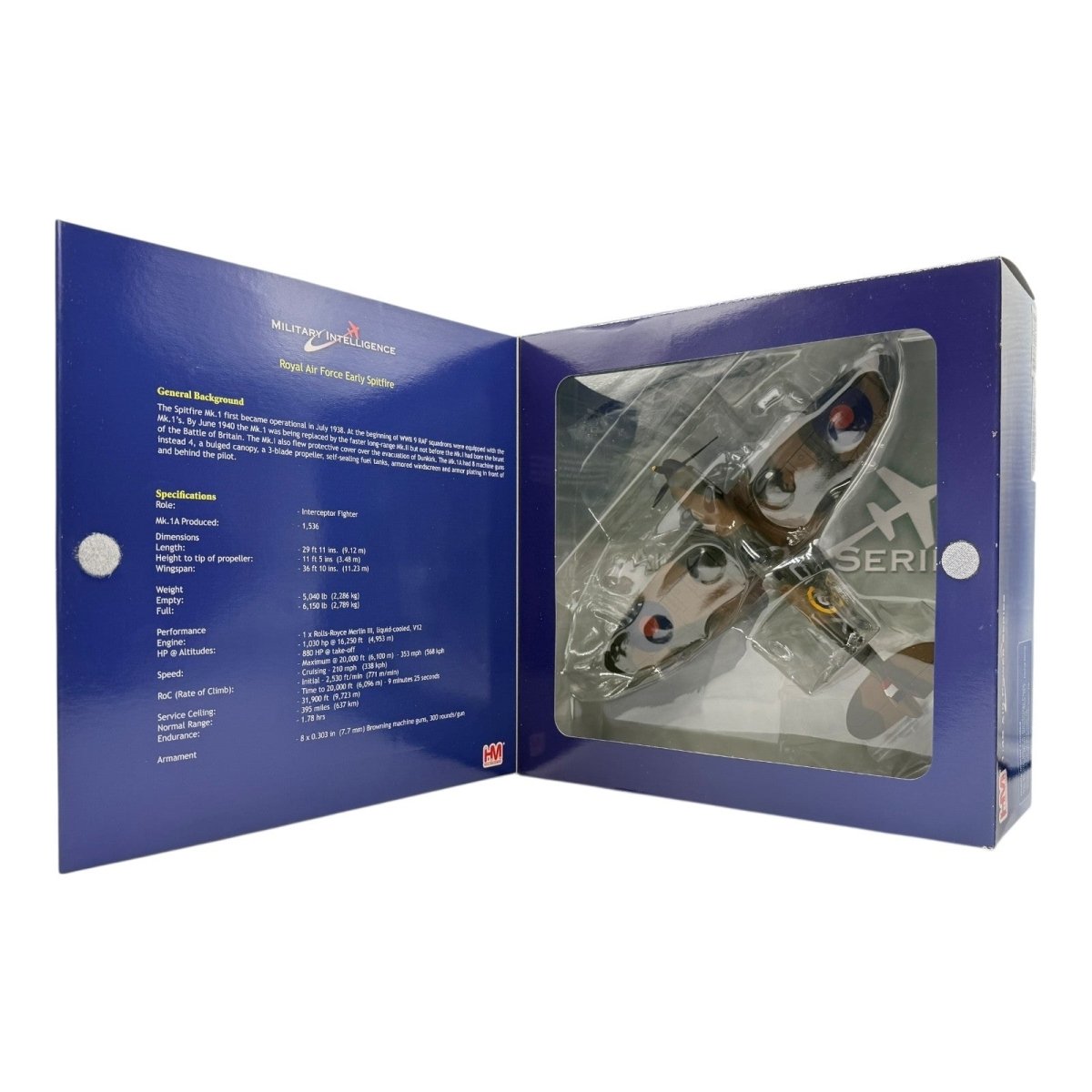 Hobby Master HA7812 1:48 Spitfire Mk.IIa P7423/QV - Y, Arthur Blake 19 Sqn 1940 - Hobby Master