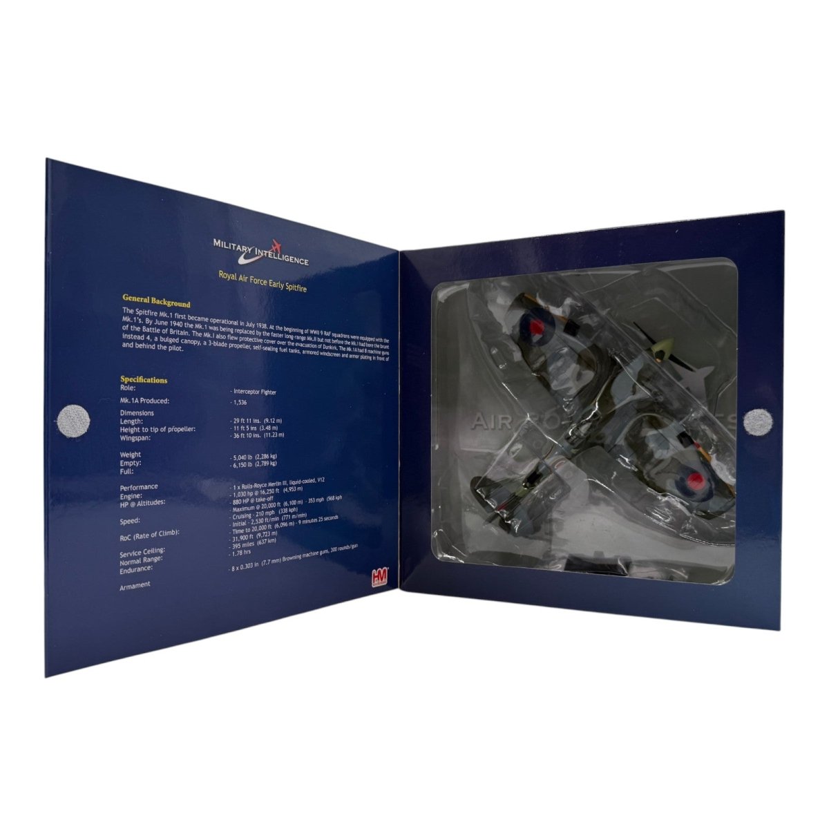 Hobby Master HA7862 1:48 Supermarine Spitfire Mk Vb EN921 YO-A Jack Sheppard RCAF No.401 Sqn Biggin Hill 1943 - Hobby Master
