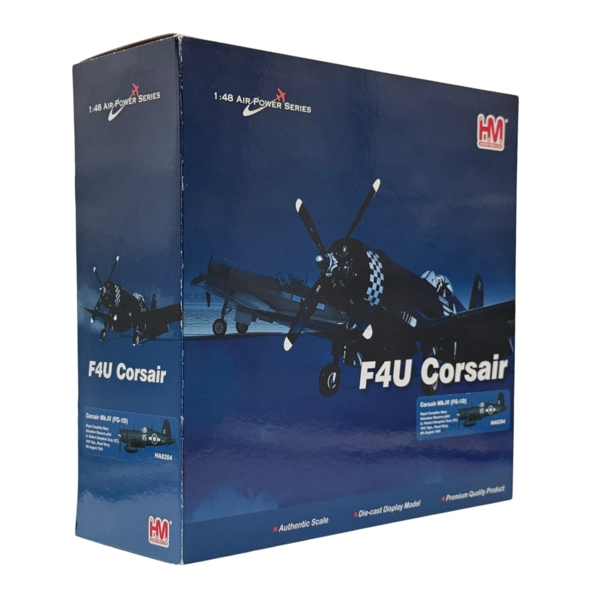Hobby Master HA8204 1:48 Vought FG-1D Corsair RNFAA No.1841 NAS Hampton Gray - Hobby Master