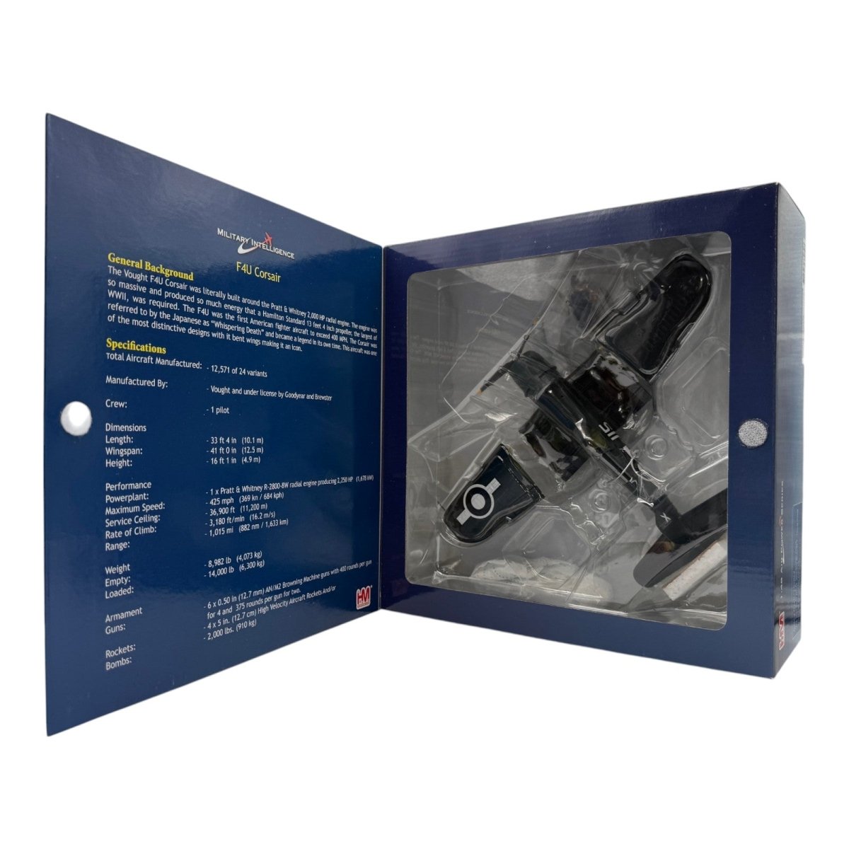 Hobby Master HA8204 1:48 Vought FG-1D Corsair RNFAA No.1841 NAS Hampton Gray - Hobby Master