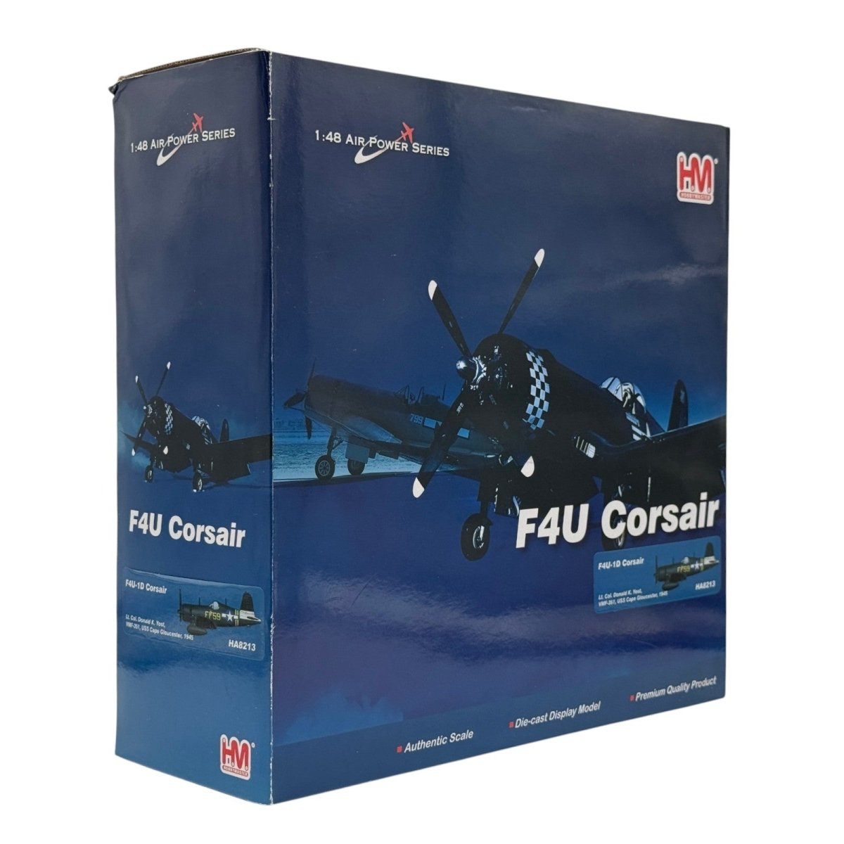 Hobby Master HA8213 1:48 Vought F4U Corsair USMC VMF - 351 Yellow FF59 - Hobby Master