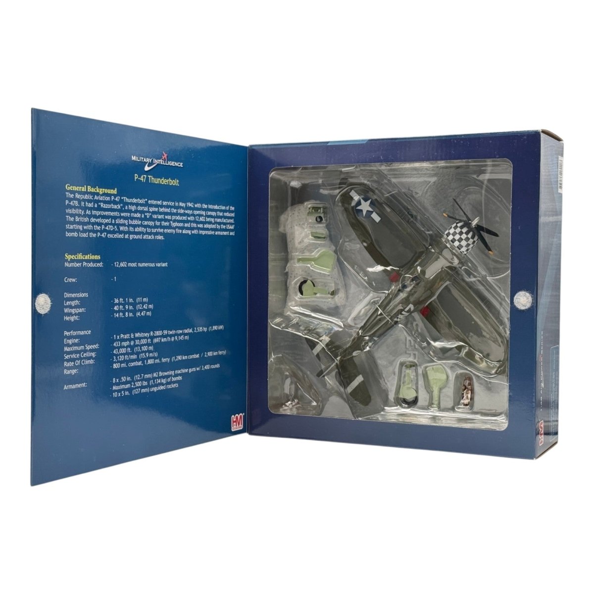 Hobby Master HA8410 1:48 Republic P - 47D Thunderbolt USAAF 78th FG Eileen - Hobby Master