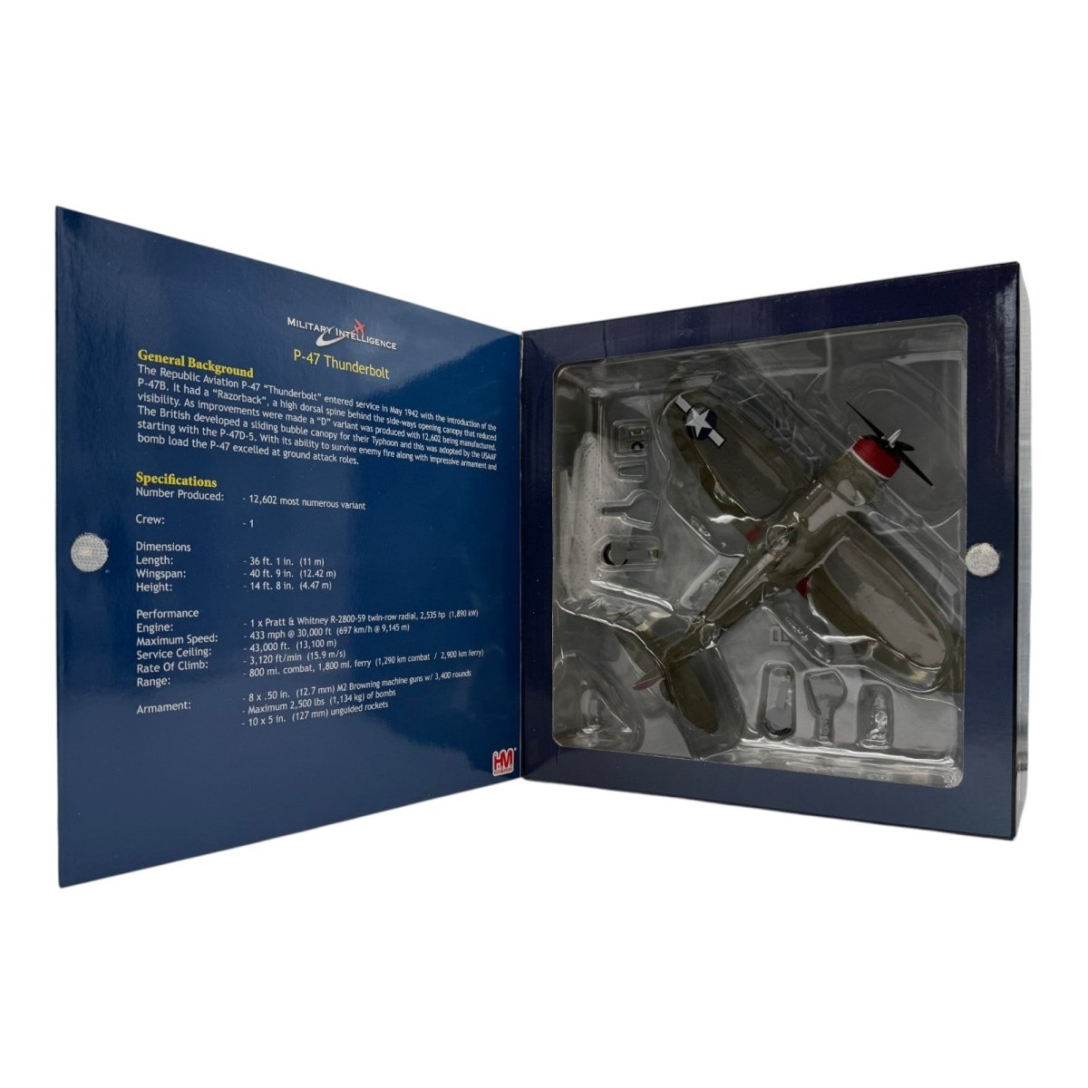 Hobby Master HA8451 1:48 Republic P - 47D Thunderbolt Little Chief Frank Klibbe - Hobby Master