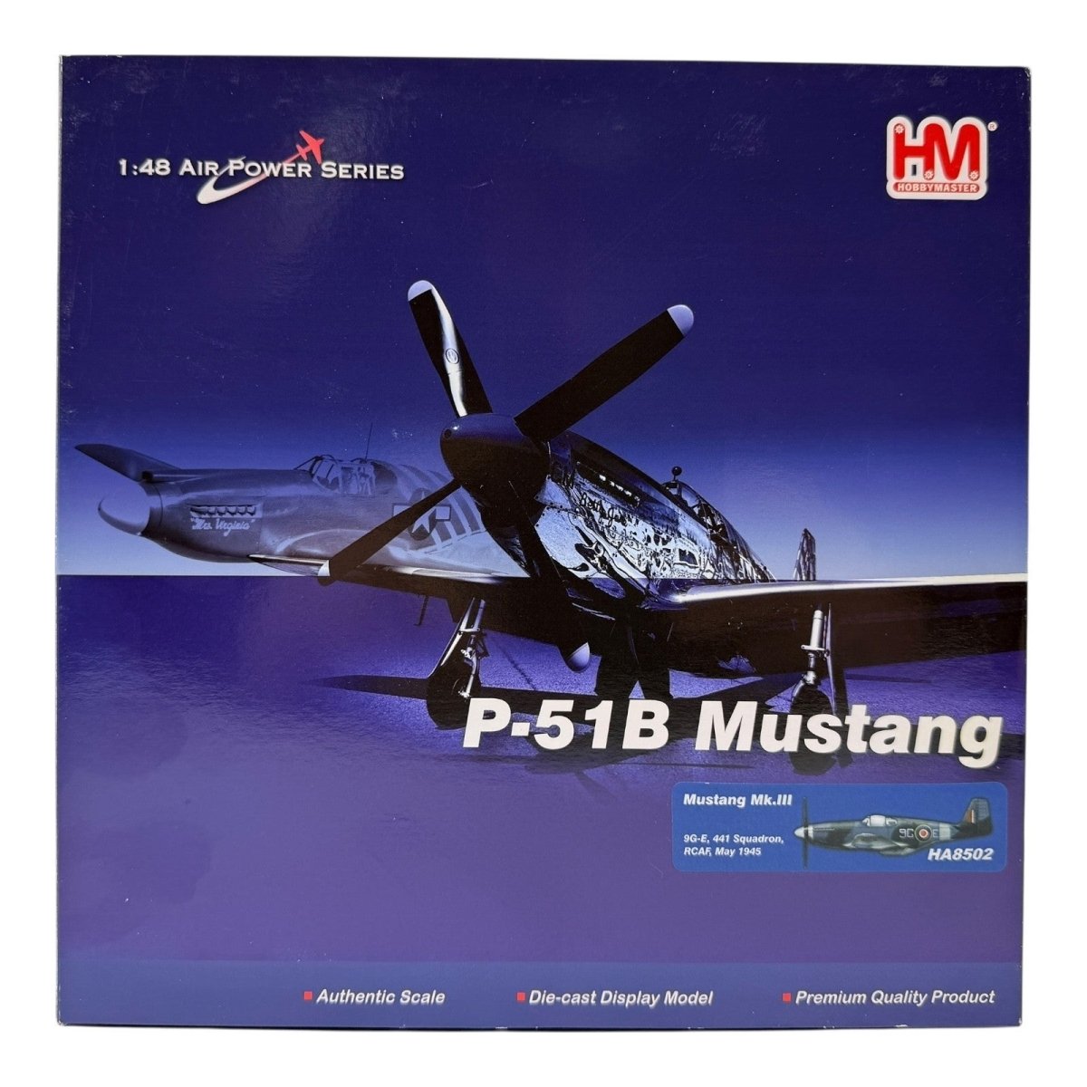 Hobby Master HA8502 1:48 P - 51 Mustang Mk.III Royal Canadian Air Force - Hobby Master