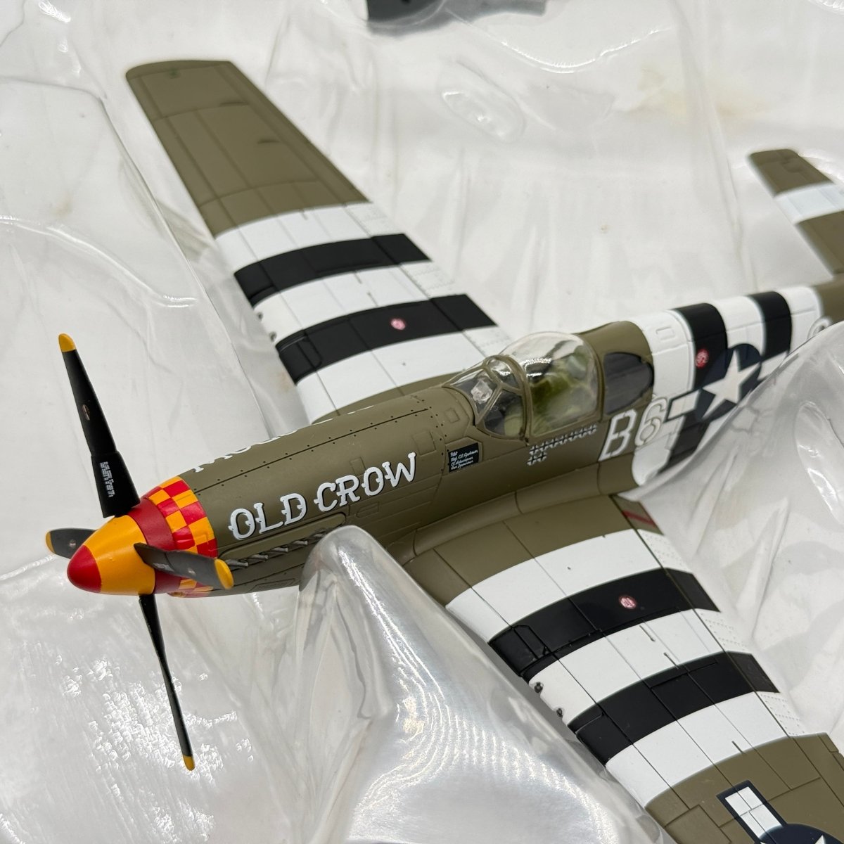 Hobby Master HA8503B 1:48 P-51B Mustang USAAF 357th FG Old Crow Bud Anderson - Hobby Master