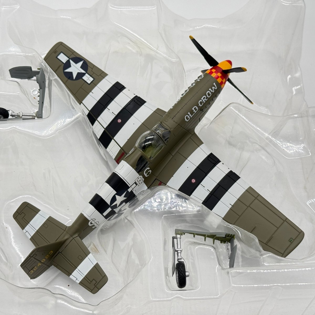 Hobby Master HA8503B 1:48 P-51B Mustang USAAF 357th FG Old Crow Bud Anderson - Hobby Master