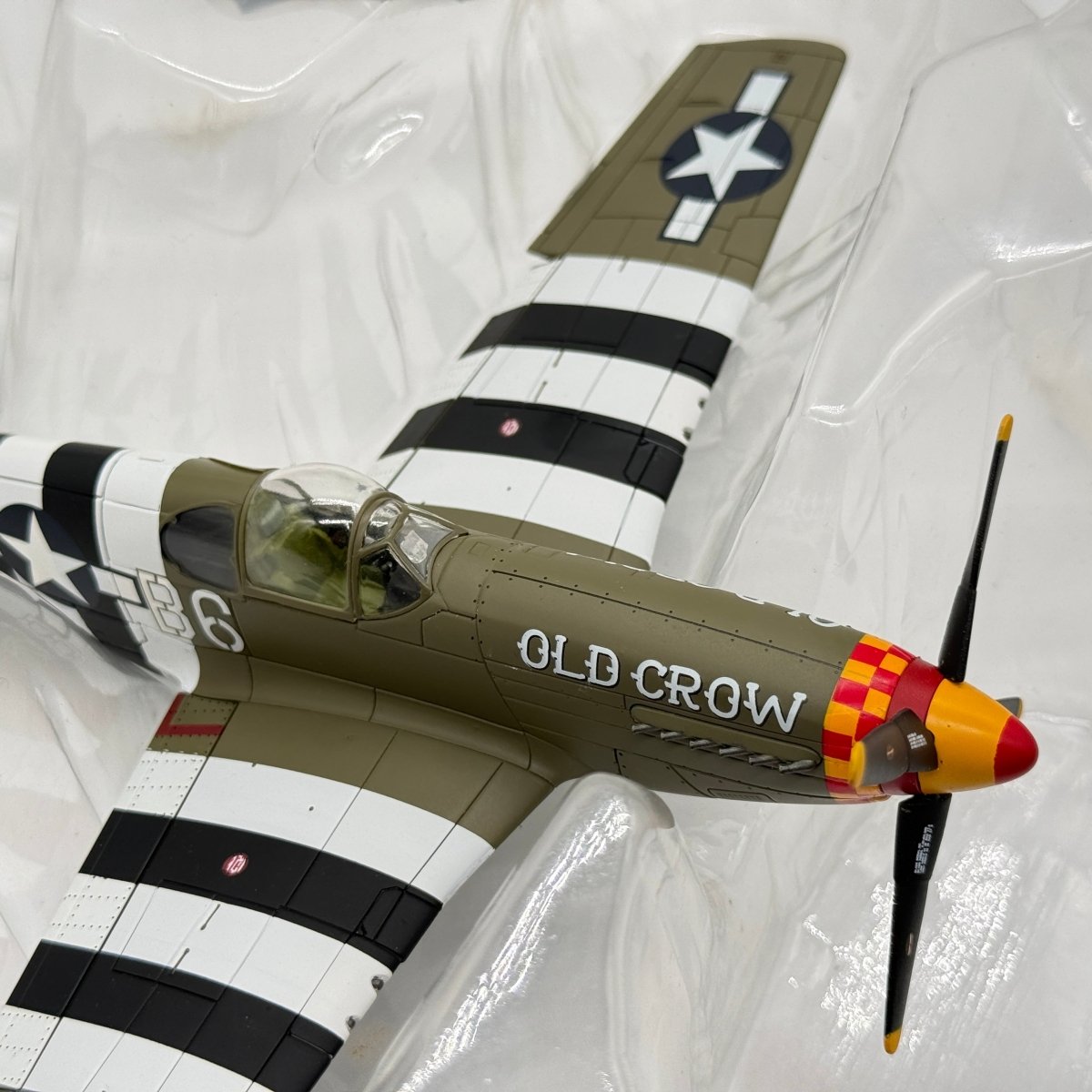Hobby Master HA8503B 1:48 P-51B Mustang USAAF 357th FG Old Crow Bud Anderson - Hobby Master