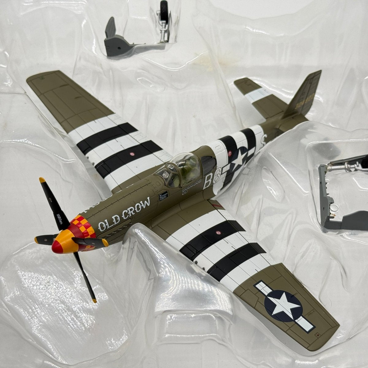Hobby Master HA8503B 1:48 P-51B Mustang USAAF 357th FG Old Crow Bud Anderson - Hobby Master