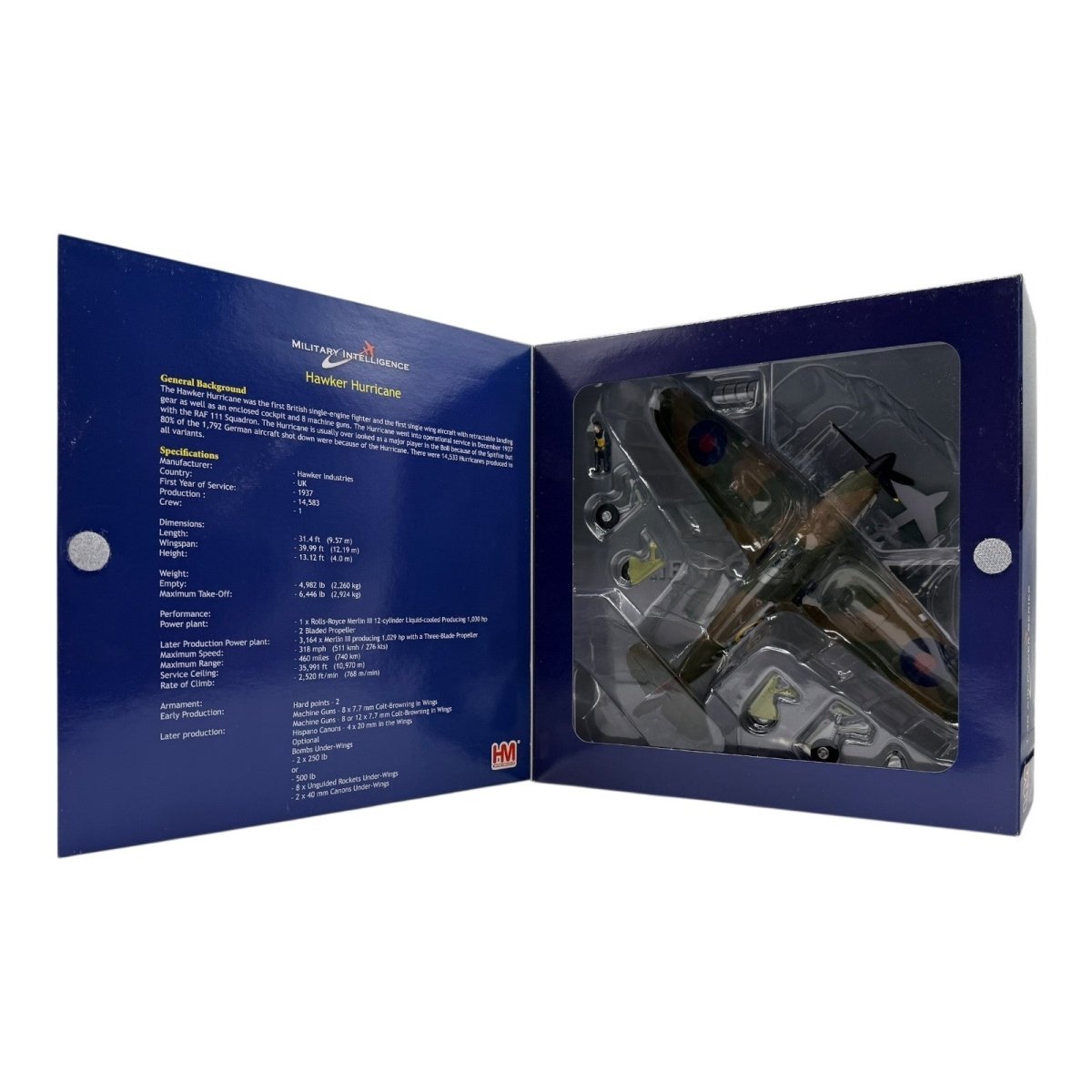 Hobby Master HA8608 1:48 Hawker Hurricane MKI P3854 85 Sqn RAF Battle of Britain - Hobby Master