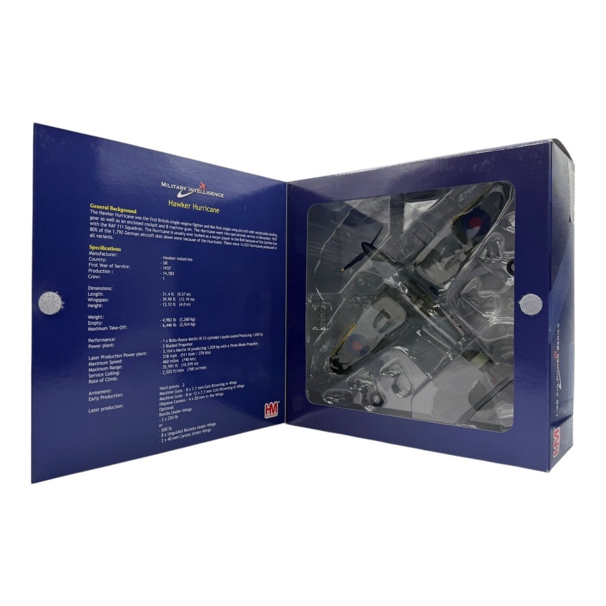 Hobby Master HA8650 1:48 Hurricane IIc PZ865 "The Last Of The Many" 1944 Diecast - Hobby Master