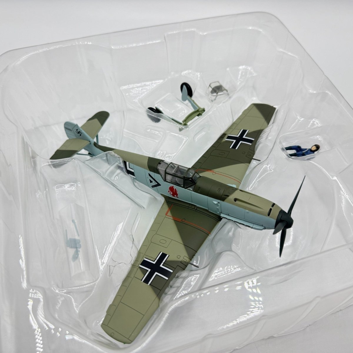 Hobby Master HA8702 1:48 Messerschmitt Bf 109E - 3 “Adolf Galland” JG 26 France - Hobby Master