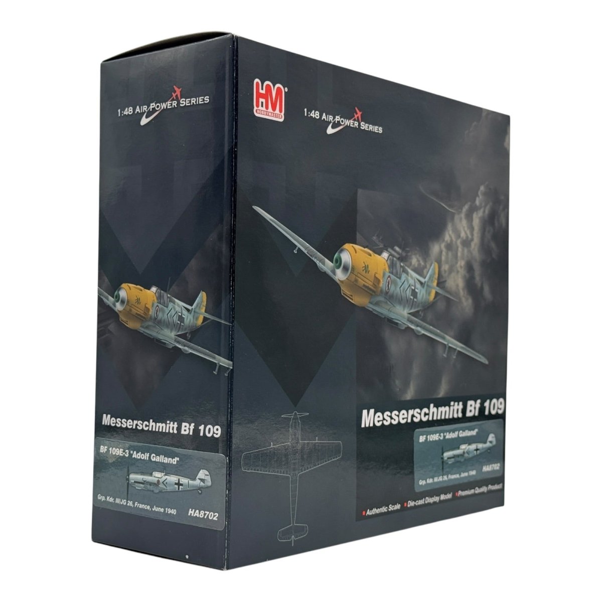 Hobby Master HA8702 1:48 Messerschmitt Bf 109E Adolf Galland Battle of Britain 1940 - Hobby Master
