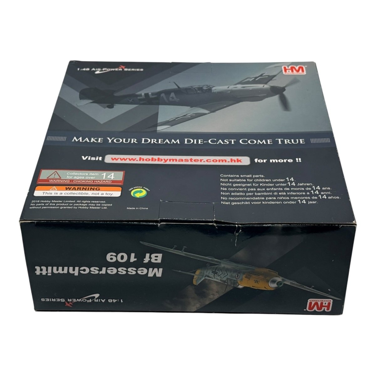 Hobby Master HA8711 1:48 Messerschmitt Bf 109E Helmut Wick BoB 1940 - Hobby Master