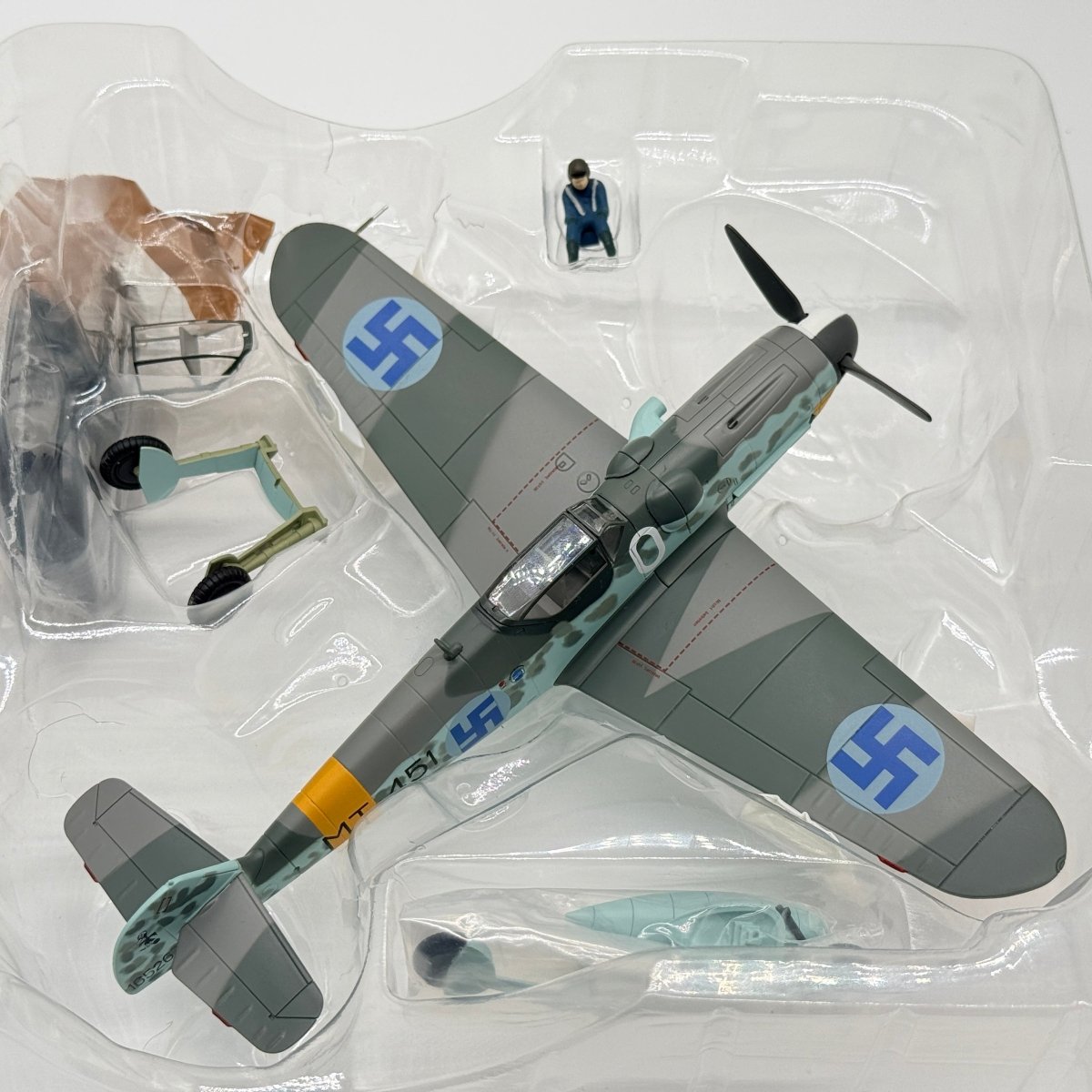 Hobby Master HA8753 1:48 Messerschmitt Bf 109G MT - 451 Juutilainen Finland 1944 - Hobby Master