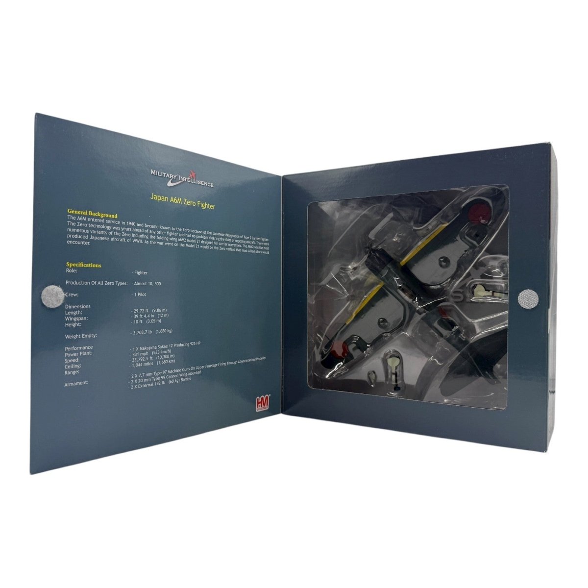 Hobby Master HA8803 1:48 A6M2 Zero Fighter Type 21, 201st Naval Flying Group - Hobby Master