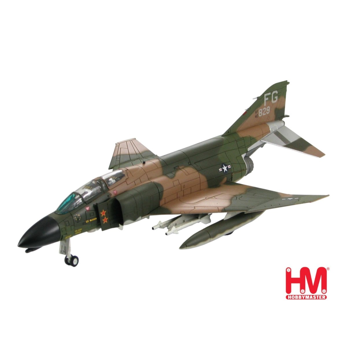 Hobby Master 1:72 McDonnell - Douglas F - 4C Phantom II 555th TFS Ubon 1967 SCAT HA1912 - Hobby Master