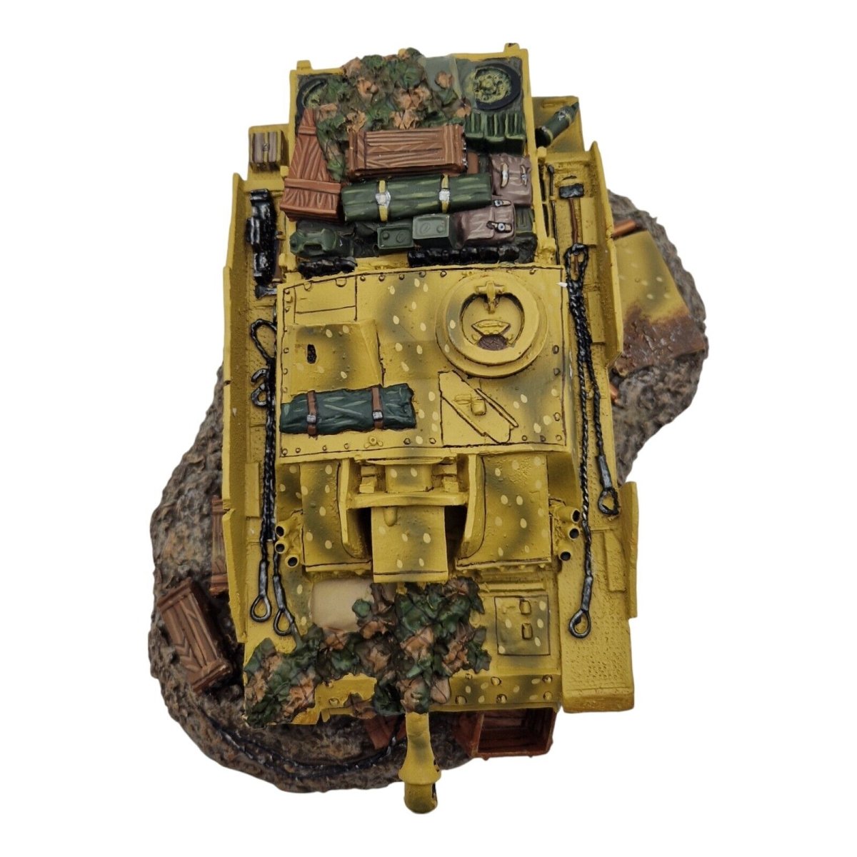 King & Country 1:30 scale "Knocked Out Stug III" Tank Diorama SP08 - King & Country