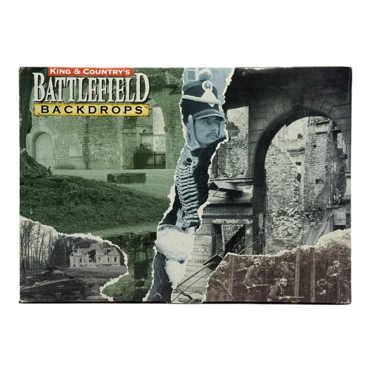 King & Country Berlin Tenement Building, Backdrop Diorama, Model SP14 SP014 - King & Country