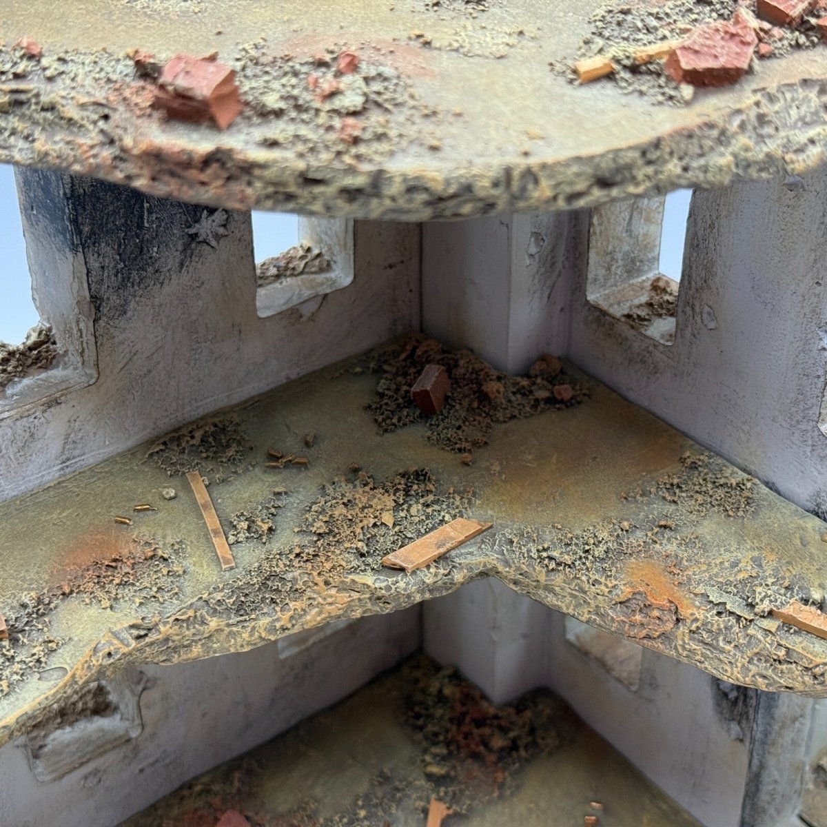 King & Country Berlin Tenement Building, Backdrop Diorama, Model SP14 SP014 - King & Country