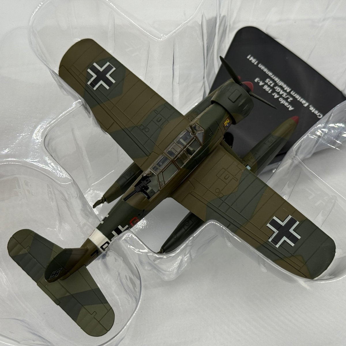 Oxford Diecast AC027 1:72 Arado Ar 196A-3 Kriegsmarine 2./SAGr.125 7R+GK - Oxford Aviation