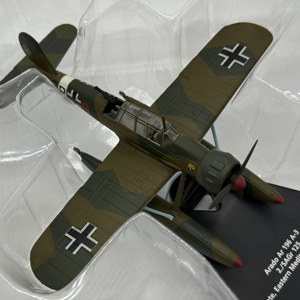 Oxford Diecast AC027 1:72 Arado Ar 196A-3 Kriegsmarine 2./SAGr.125 7R+GK - Oxford Aviation
