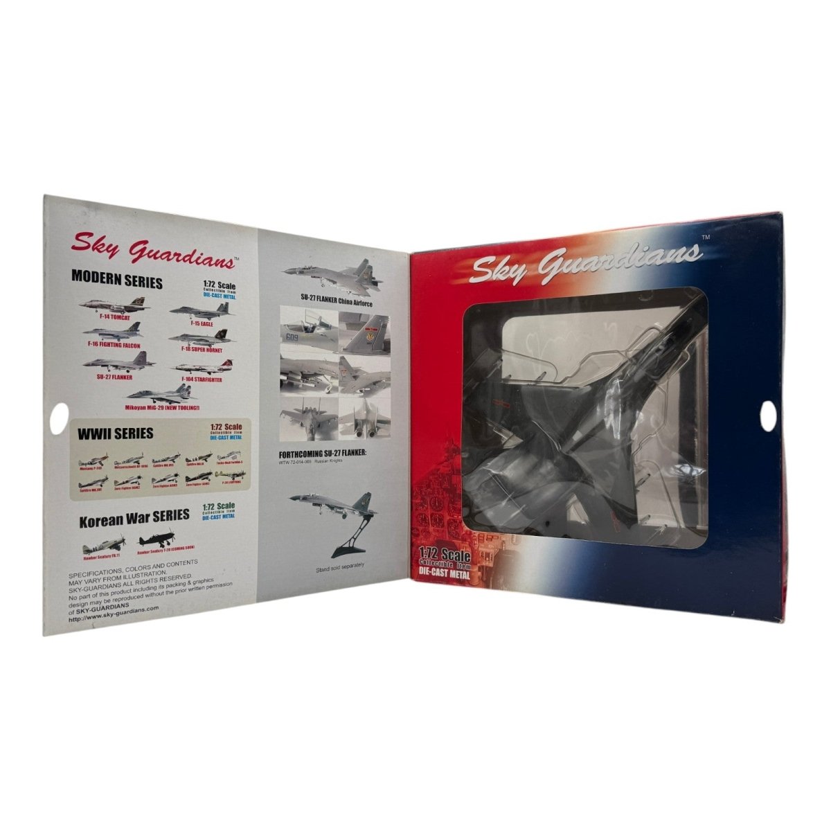 Witty Wings WTW - 72 - 014 - 011 1:72 Sukhoi Su - 27SK Flanker - B PLAAF China - Sky Guardians